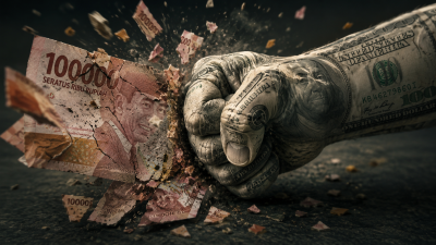 Rupiah Nyaris Rp18 Ribu/Dollar AS, Pecah Rekor Terlemah