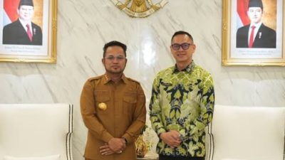Rudy Mas’ud Sambut Kepala Kanwil BPN Kaltim Baru, Perkuat Sinergi Atasi Persoalan Pertanahan