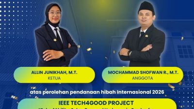 Raih Hibah Internasional, FST UIN Malang Hadirkan Inovasi Energi Terbarukan untuk Pemberdayaan Anak Disabilitas