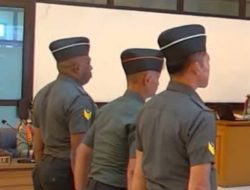 Tiga Tentara Pembunuh Kacab Bank Divonis 1 hingga 13 Tahun Penjara