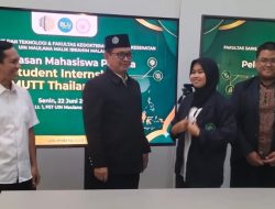 FST UIN Malang Lepas Mahasiswa Magang Internasional ke Thailand, Siapkan Talenta Berdaya Saing Global