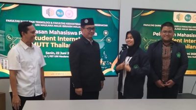 FST UIN Malang Lepas Mahasiswa Magang Internasional ke Thailand, Siapkan Talenta Berdaya Saing Global