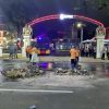 Demo #IndonesiaSekarat di Grahadi Ricuh, Puluhan Massa Diamankan