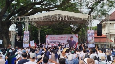 Aksi Dukungan MBG Malang Didominasi Mitra SPPG, Minim Penerima Manfaat