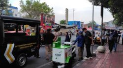 Satpol PP Sita Puluhan Lapak PKL Liar di Alun-Alun Batu