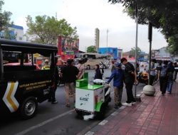 Satpol PP Sita Puluhan Lapak PKL Liar di Alun-Alun Batu
