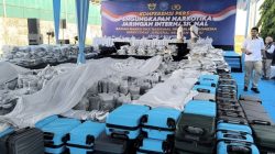 BNN dan Bea Cukai Bongkar Narkotika Kuncup Bunga Ganja 3,37 Ton di Gresik