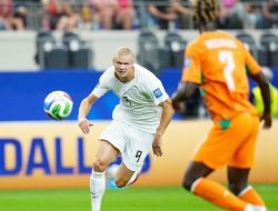 Norwegia Singkirkan Pantai Gading, Haaland Antar The Vikings Tantang Brasil di 16 Besar
