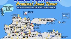 Bromo Kembali Membeku, Ini Lima Daerah di Jatim dengan Suhu Terendah