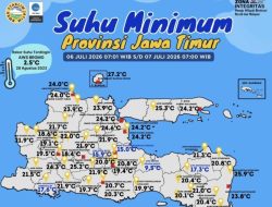 Bromo Kembali Membeku, Ini Lima Daerah di Jatim dengan Suhu Terendah
