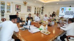 Gubernur Rudy Mas’ud Sambut Bupati Kotabaru, Perkuat Kolaborasi Kaltim dan Kalsel