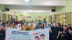 Lindungi Pendengaran sejak Remaja, FK UM Hadirkan Edukasi dan Skrining Telinga di SMPN 22 Kota Malang