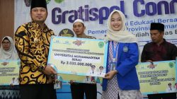 1.040 Mahasiswa Berau Terima Bantuan Gratispol Senilai Rp4,49 Miliar
