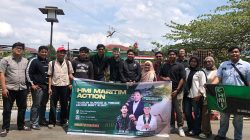 HMI Samarinda Tebar 10.000 Bibit Ikan, Ajak Masyarakat Jaga Sungai Karang Mumus