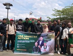 HMI Samarinda Tebar 10.000 Bibit Ikan, Ajak Masyarakat Jaga Sungai Karang Mumus