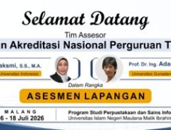 Menuju Prodi Unggul, Perpustakaan dan Sains Informasi UIN Malang Jalani Asesmen Lapangan