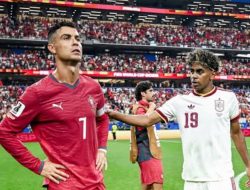 Momen Penuh Respek, Yamal Rangkul Ronaldo yang Menangis di Akhir Perjalanan Piala Dunia 2026