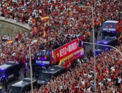 Spanyol Berpesta, 2 Juta Suporter Rayakan Gelar Juara Piala Dunia 2026