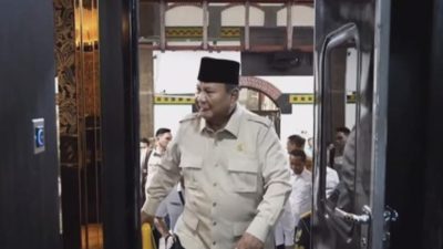 Prabowo Jajal Kereta Mewah Nusantara Explorer, Sempat Bercanda