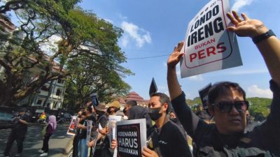 “Kami Bukan Londo Ireng!”, Jurnalis Malang Minta Prabowo Hormati Pers