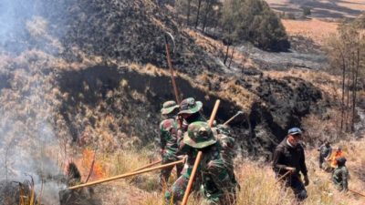 Wisata Bromo Dibuka Lagi, Kebakaran Lalap 1.120 Hektare Lahan
