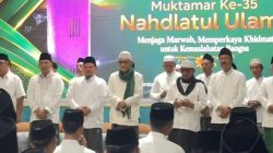 Istighosah dan Salawatan Ribuan Santri Menggema di PP Bahrul Ulum Jombang Jelang Muktamar NU