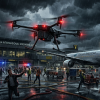 Sopir Bus Gagalkan Drone Berbom di Bandara Leipzig