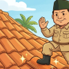 Prabowo Soroti Genteng Sabut Kelapa BRIN