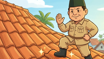 Prabowo Soroti Genteng Sabut Kelapa BRIN