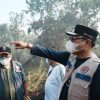 Wagub Seno Aji Sigap Turun ke Lapangan, Pemprov Kaltim dan Tim Gabungan Padamkan Karhutla di Sanga-Sanga