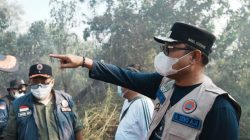 Wagub Seno Aji Sigap Turun ke Lapangan, Pemprov Kaltim dan Tim Gabungan Padamkan Karhutla di Sanga-Sanga