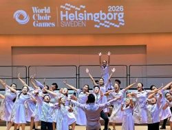 Vocalista Angels Klaten Ukir Gelar Juara Dunia di Swedia