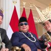 Prabowo dan Jokowi Tertawa Bersama di HUT ke-81 RI di Istana