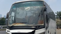 Bus Warga Pati Dilempari Batu di Tol, Tiga Penumpang Terluka