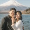 Jerome Polin Akhirnya Lamar Gracia Caroline di Bawah Gunung Fuji Jepang