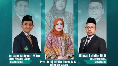 Tak Sekadar Sains, FST UIN Malang Ajak Sivitas Akademika Renungkan Kebesaran Allah lewat Fisika Kuantum