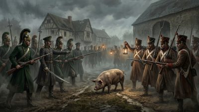 Perang Babi 1859: Seekor Babi Bawa AS dan Inggris ke Ambang Perang