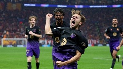 Barcelona Pesta Gol, MU Tumbang, Verdonk Pemain Indonesia Pertama di Liga Champions