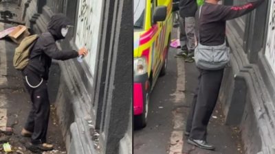 Pantofel Mengilap di Aksi Vandalisme DPRD Malang Picu Tanda Tanya